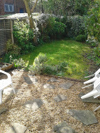 garden - before